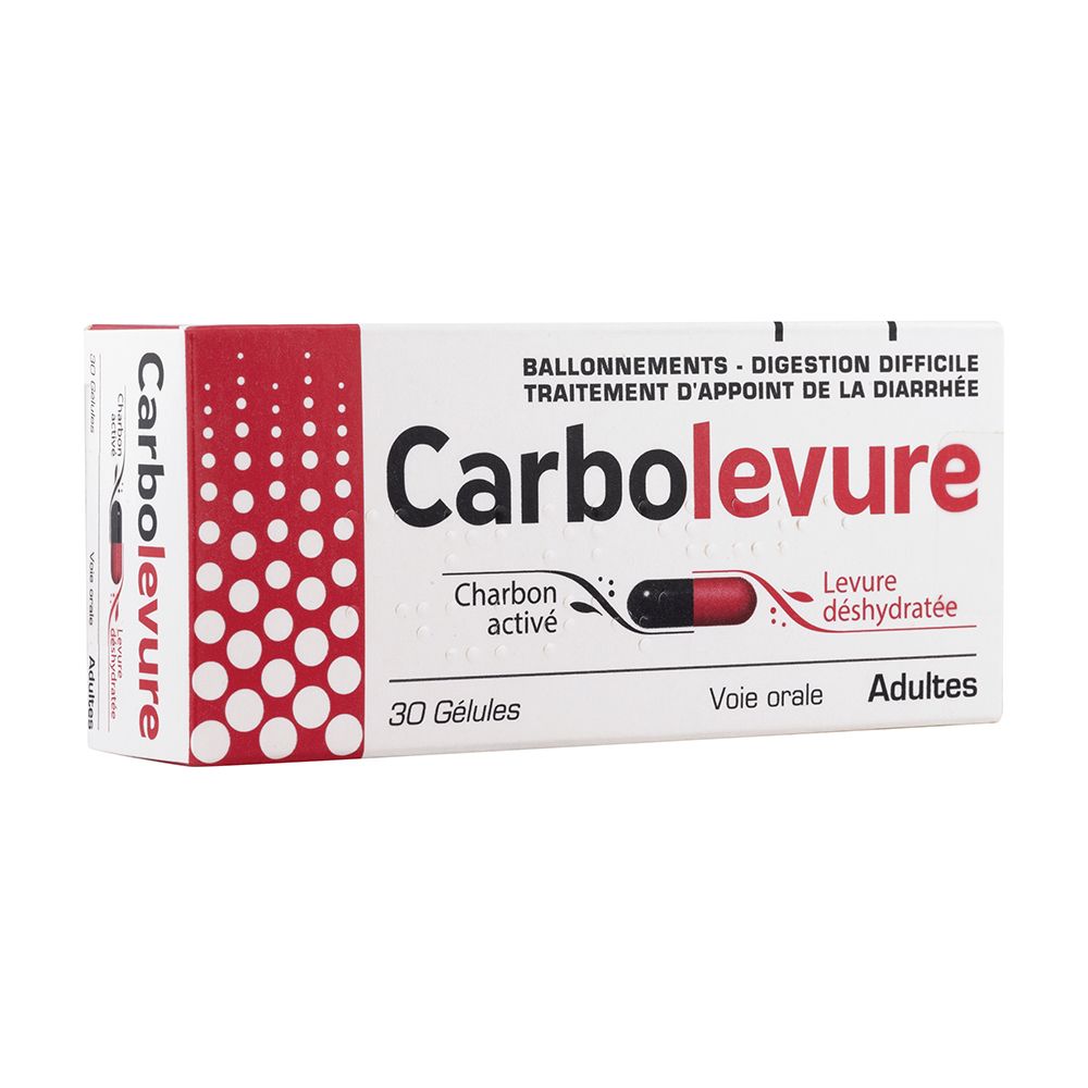 Carbolevure Adultes 30 pc(s) Capsule(S)