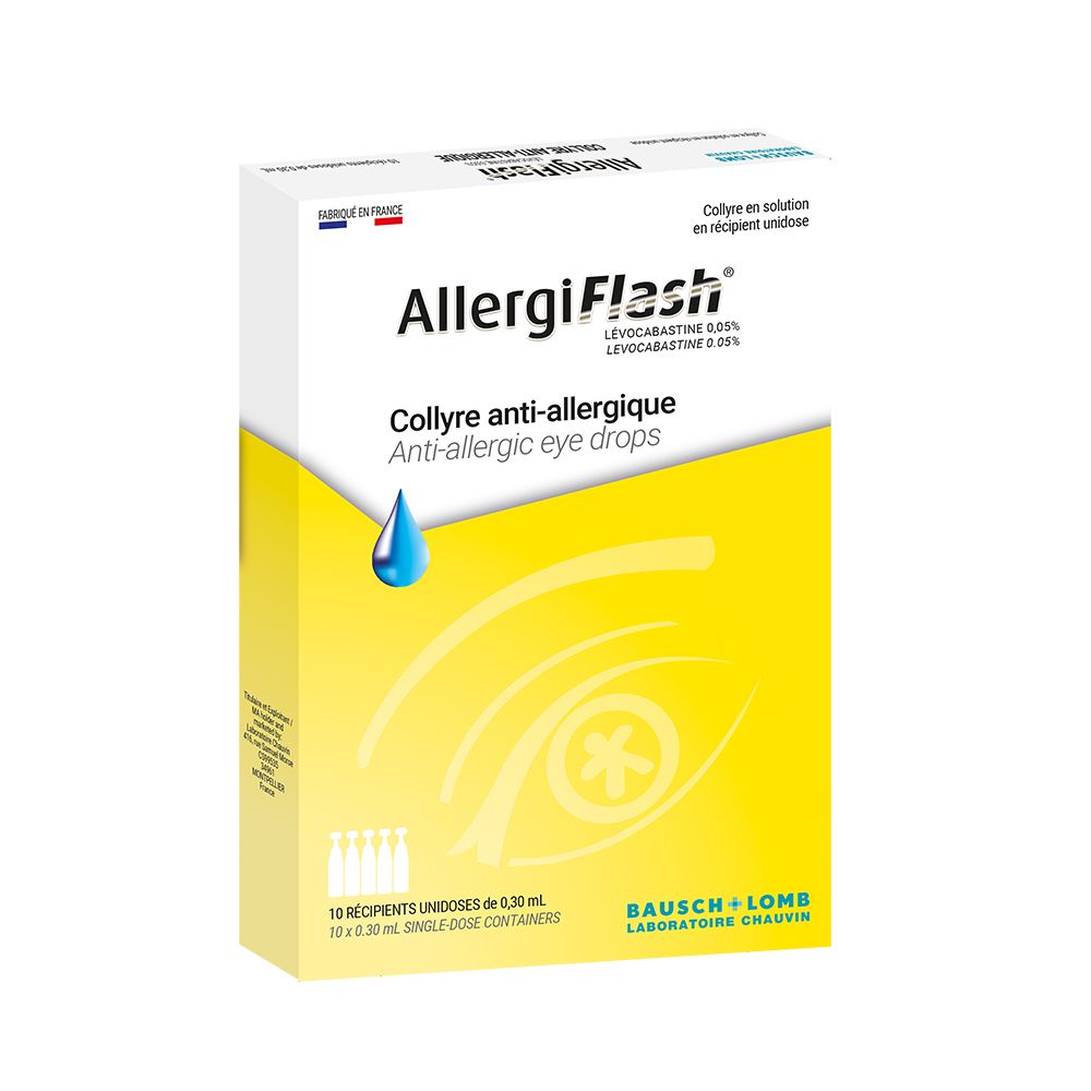 Allergiflash Unidoses 10x0,3ml 10x0,3 ml Pipette(S) Unidose(S)