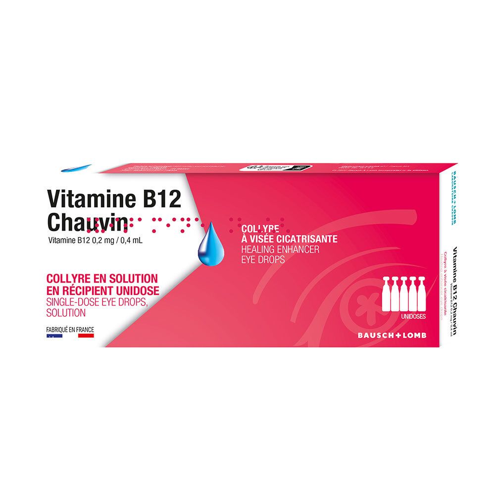 Vitamine B12 10x0,4 ml Pipette(S) Unidose(S)