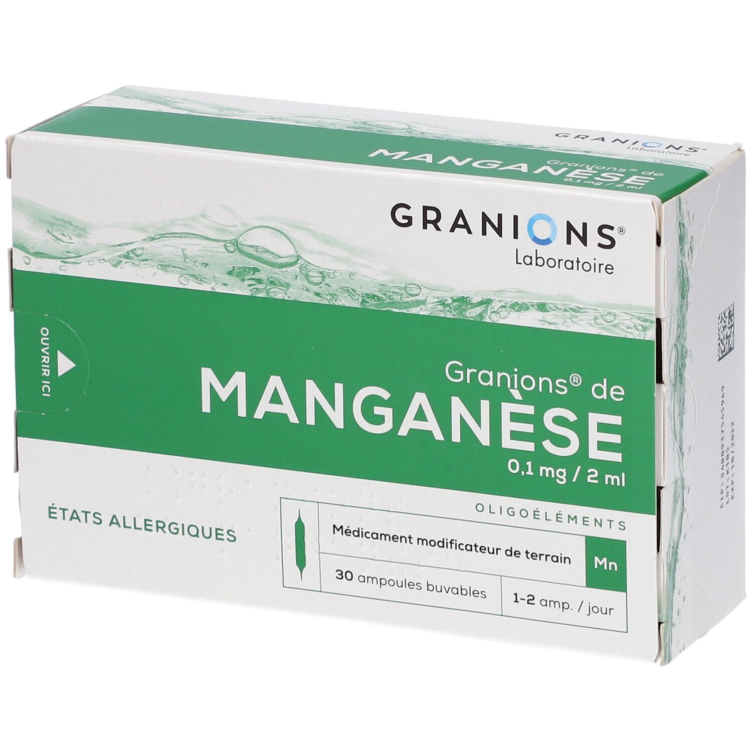 Granions Granions® De Manganèse Solution(S) 60 Ml