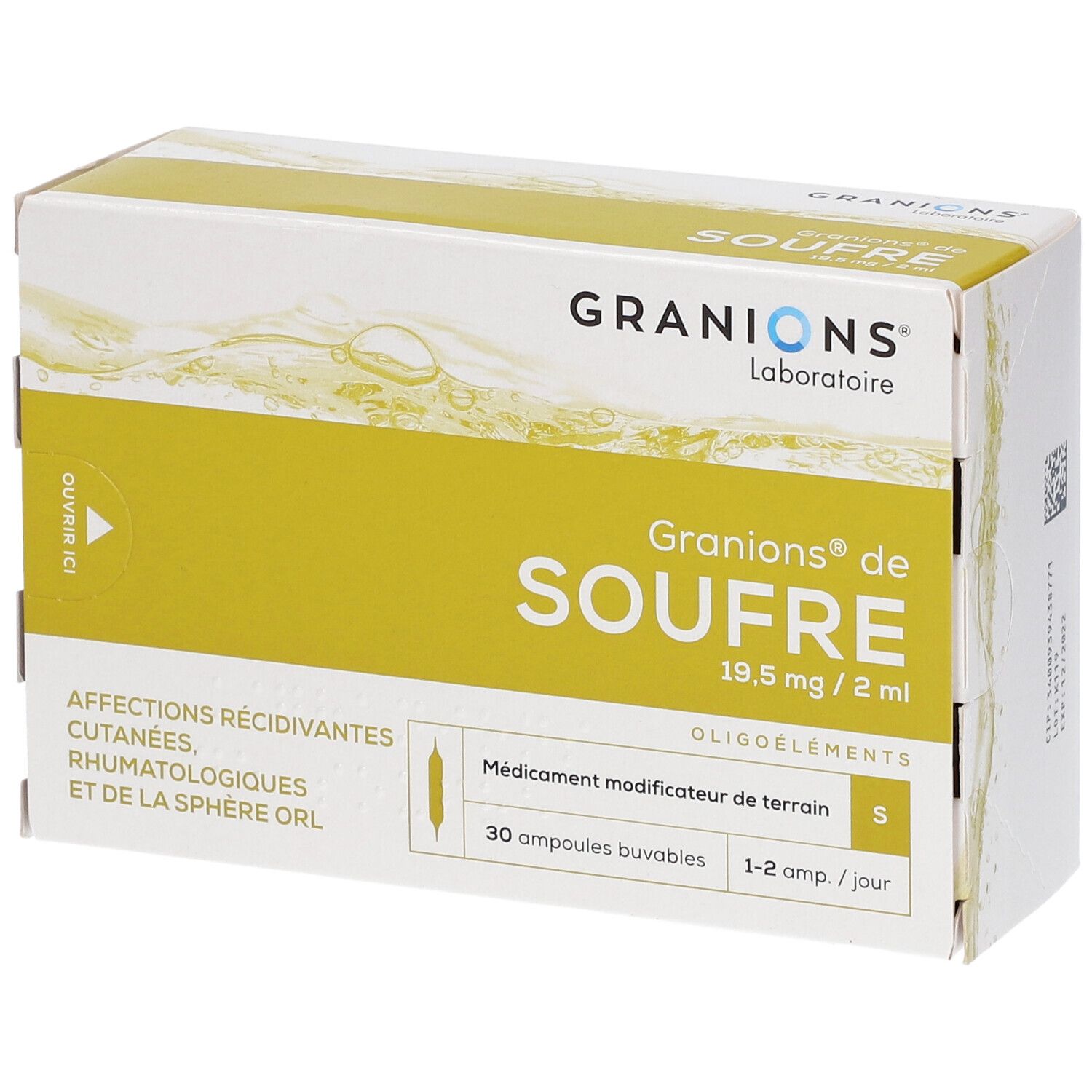 Granions Granions® De Soufre Solution(S) 60 Ml