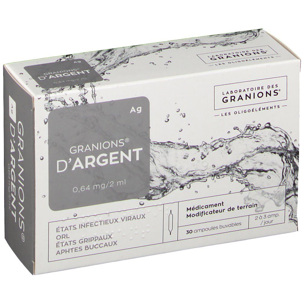 Granions Granions® D'argent Solution(S) 60 Ml