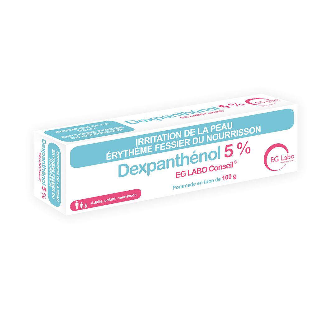 Dexpanthénol 5 % Pommade EG Labo – Irritations & Brûlures Pommade(S) 100 g