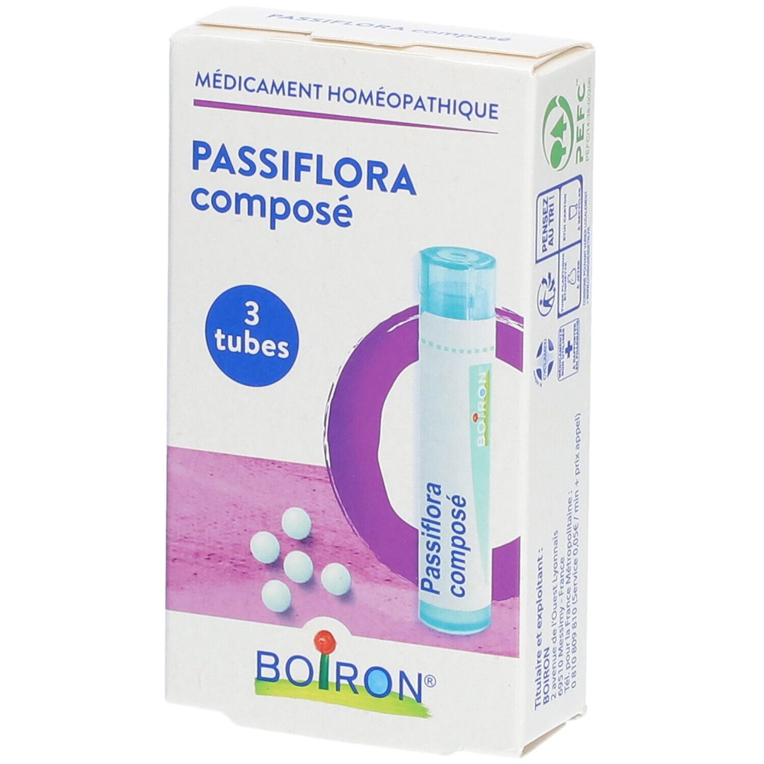 PASSIFLORA composé 240 pc(s) Granulés