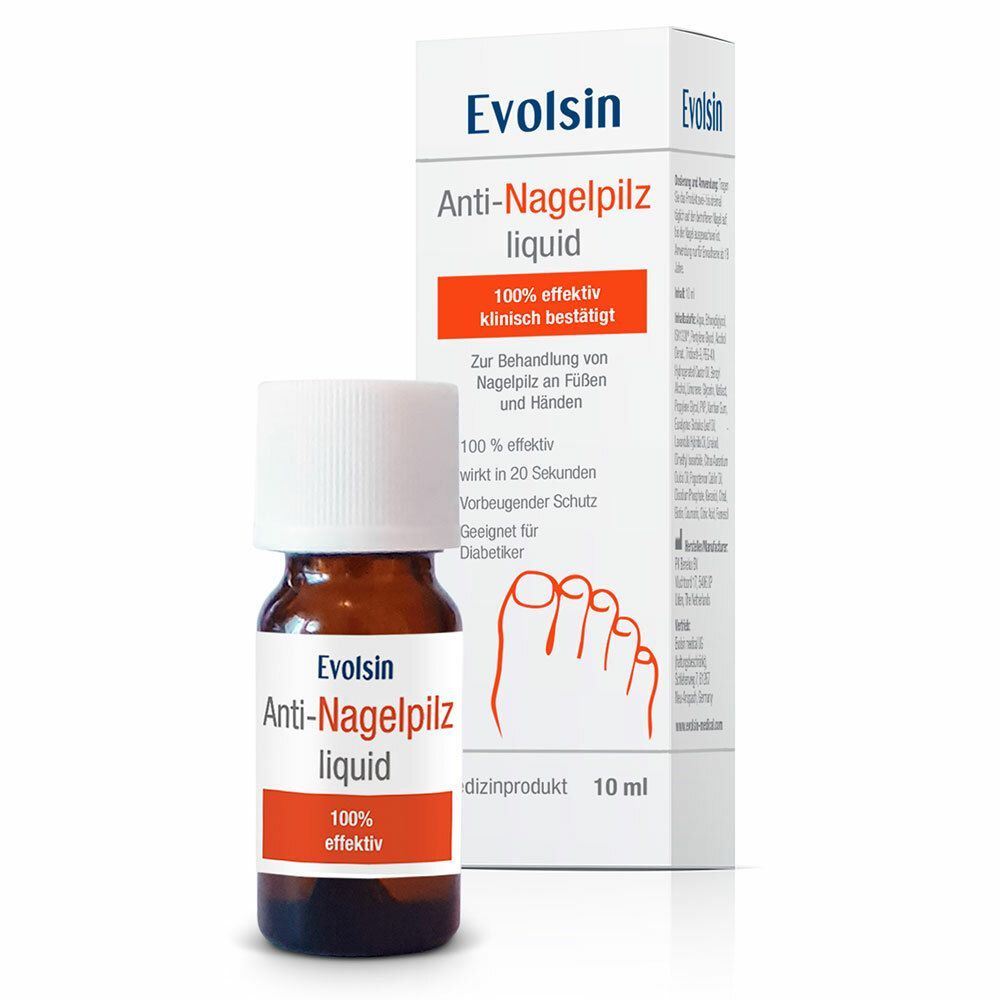 Evolsin Liquide anti-mycose des ongles 10 ml Teinture(S)
